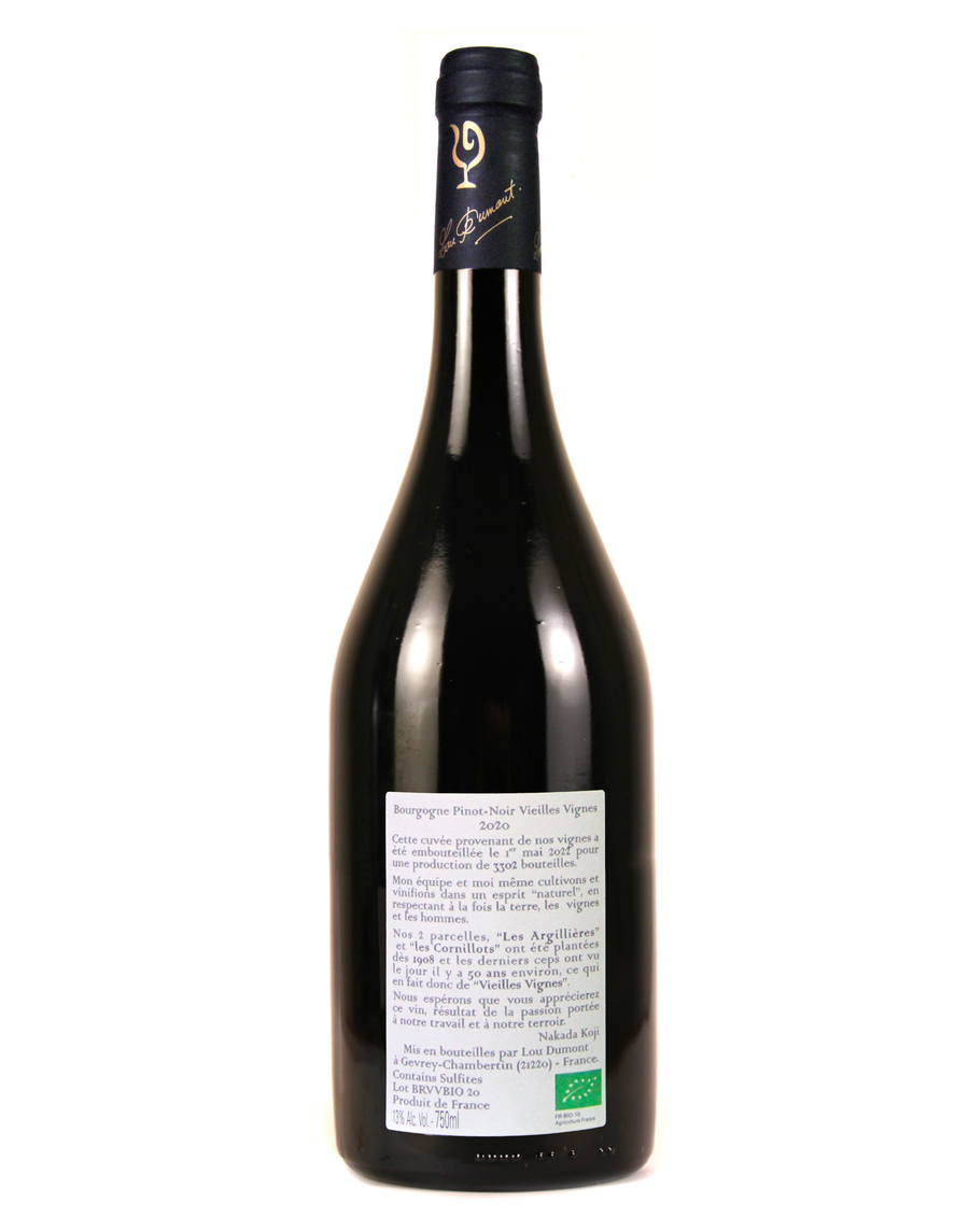 Bourgogne Pinot Noir V.V. 2020 M. Lou Dumont